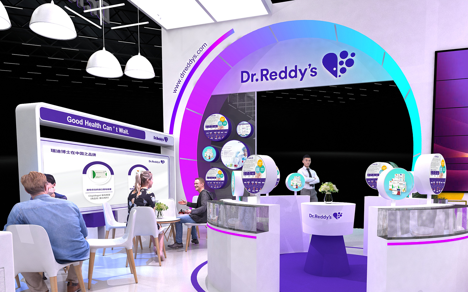 进博会展会搭建图片