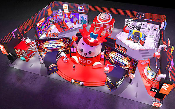 游戏展会布展设计方案：4个小诀窍打造爆款打卡点